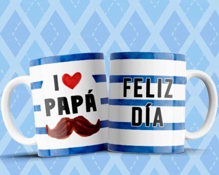 Dia del Padre Plantillas Tazas