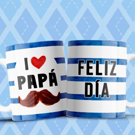 Dia del Padre Plantillas Tazas