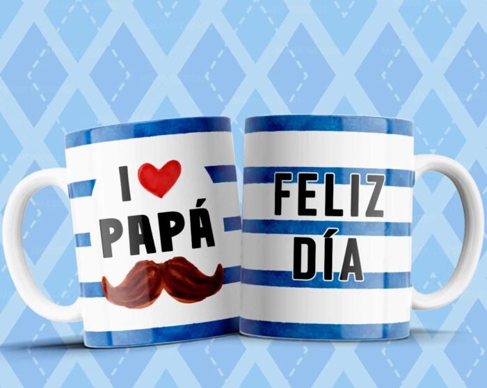Dia del Padre Plantillas Tazas