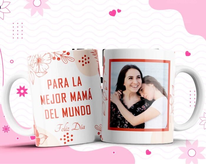 Plantillas para Mamá con Fotos Tazas