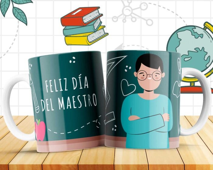 Plantillas para Tazas Día del Maestro