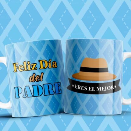 Plantillas Dia del Padre para Tazas