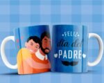 Feliz Dia del Padre Plantillas para Tazas - Image 3