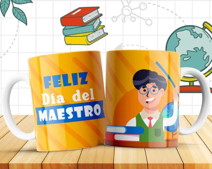 Plantillas para Tazas Día del Maestro - Image 3