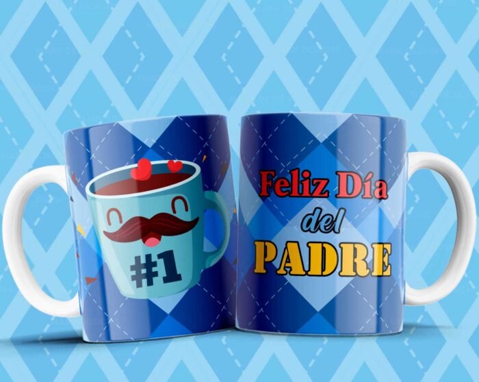 Plantillas Dia del Padre para Tazas - Image 3