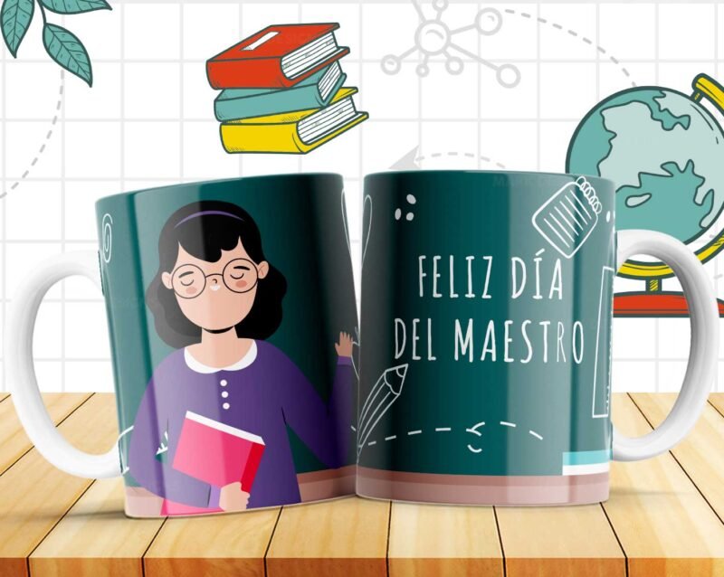 Plantillas para Tazas Día del Maestro - Image 4
