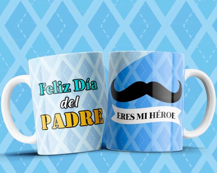Plantillas Dia del Padre para Tazas - Image 4