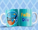 Dia del Padre Plantillas Tazas - Image 5