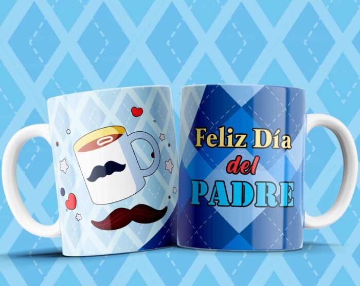 Plantillas Dia del Padre para Tazas - Image 5