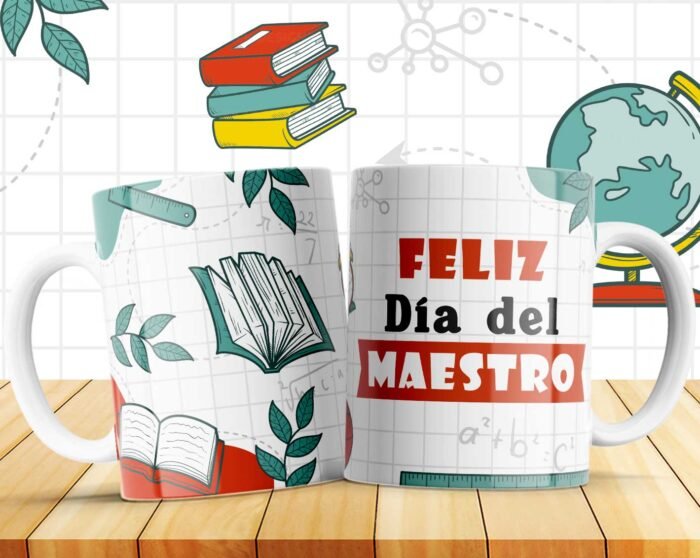Plantillas para Tazas Día del Maestro - Image 5