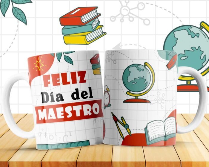 Plantillas para Tazas Día del Maestro - Image 7