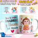 Plantillas Frases Mamá Tazas