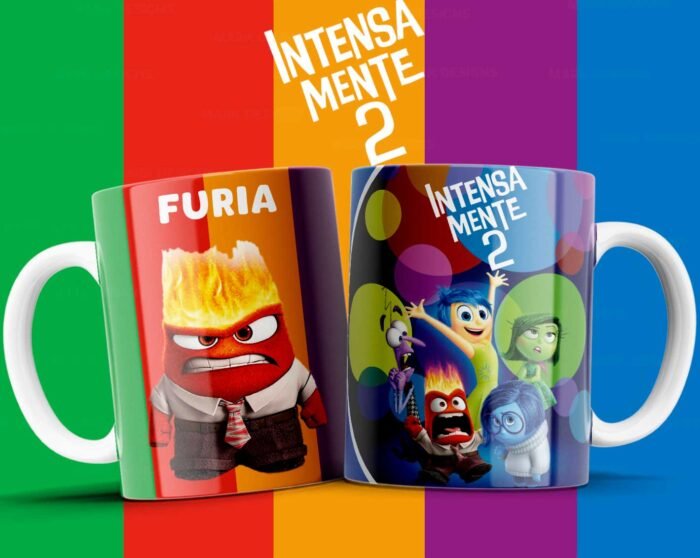 Plantillas Intensamente 2 para Tazas