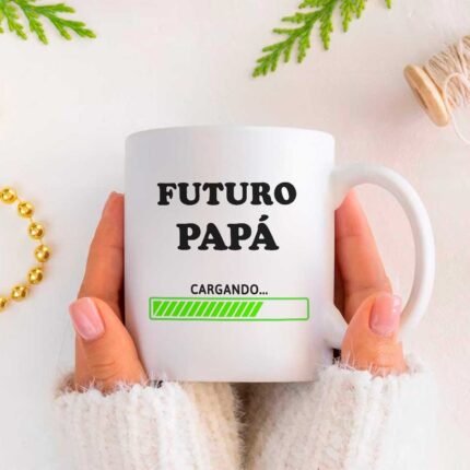 Plantillas Futuro Papá para Tazas
