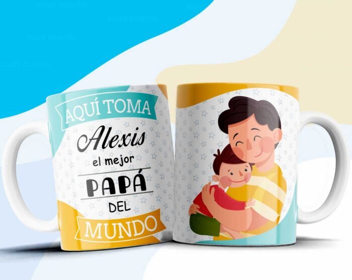 Plantillas de Tazas Día del Padre