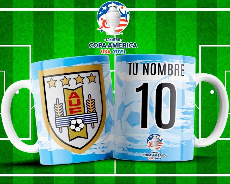 Plantillas Copa América 2024 Tazas - Image 11