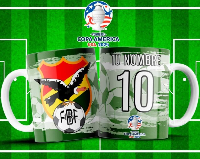 Plantillas Copa América 2024 Tazas - Image 14