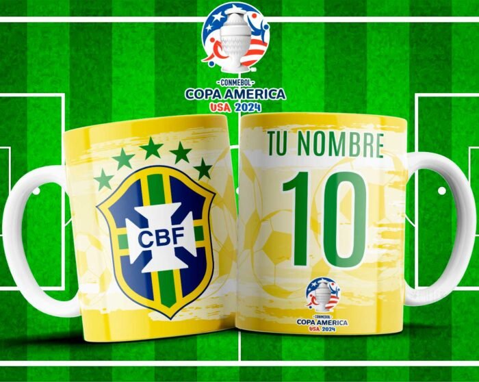 Plantillas Copa América 2024 Tazas - Image 12