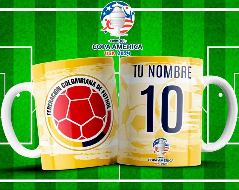 Plantillas Copa América 2024 Tazas - Image 15