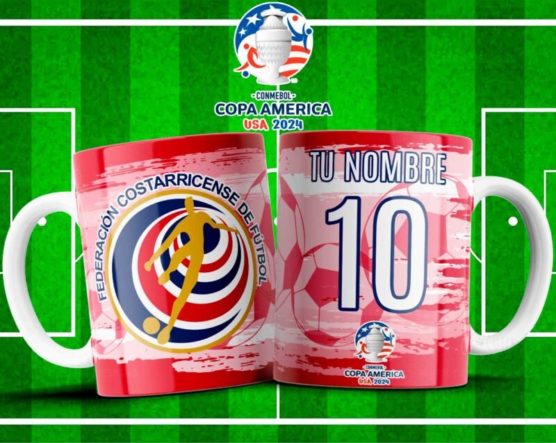 Plantillas Copa América 2024 Tazas - Image 17