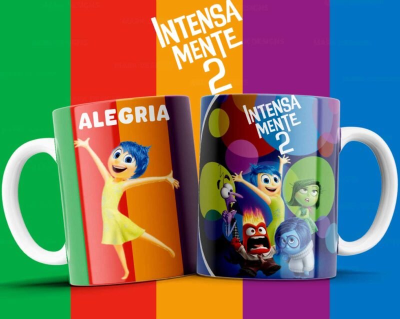 Plantillas Intensa mente 2 para Tazas - Image 3