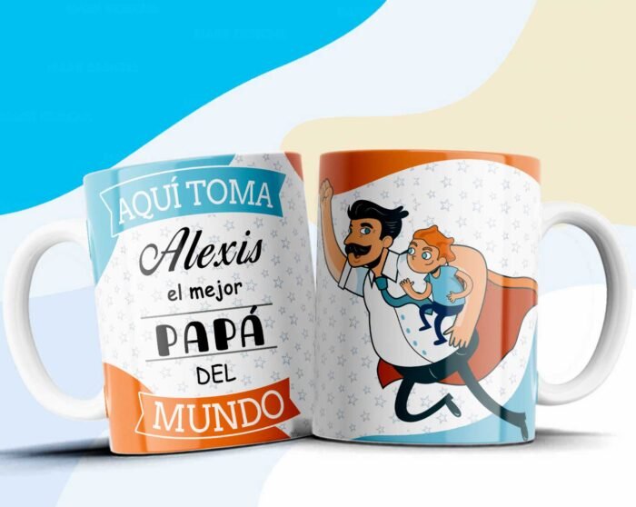 Plantillas de Tazas Día del Padre - Image 3