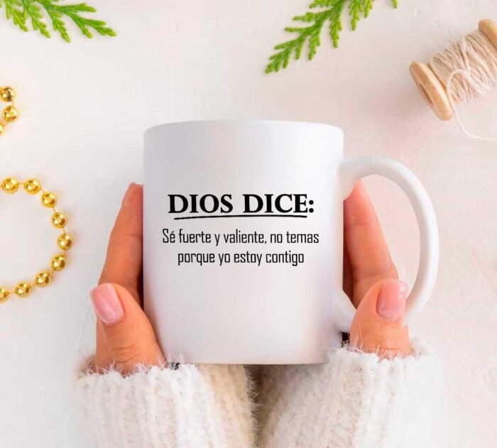 Plantillas Dios dice para Tazas - Image 4