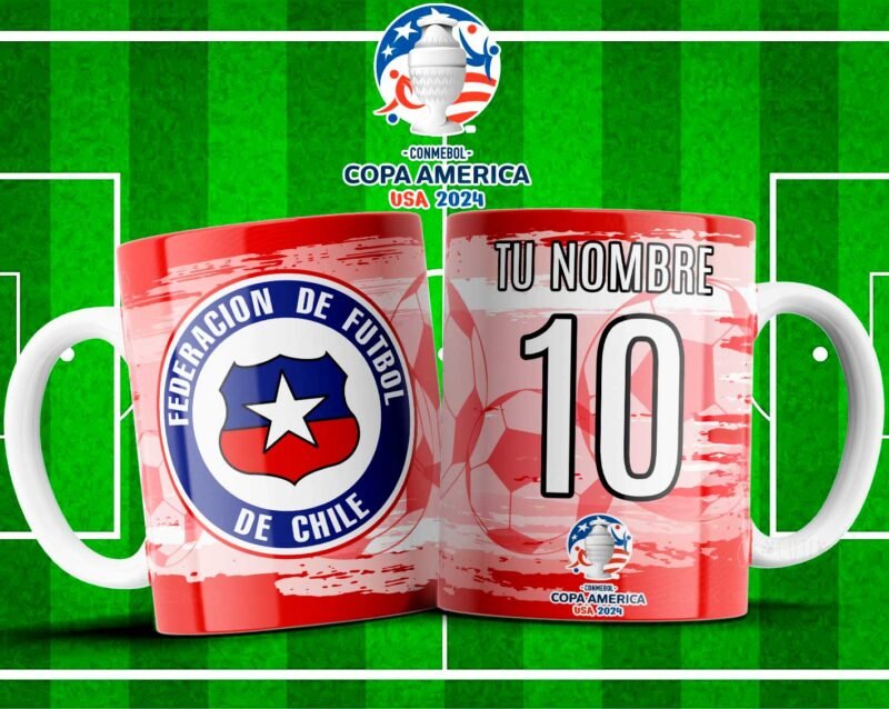 Plantillas Copa América 2024 Tazas - Image 5