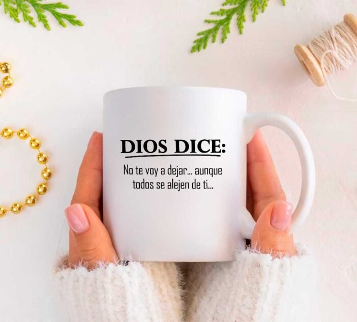 Plantillas Dios dice para Tazas - Image 5