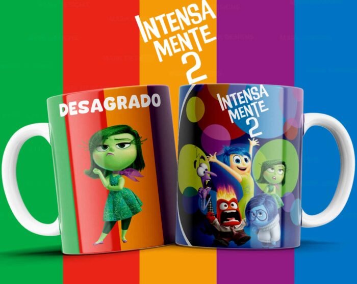 Plantillas Intensa mente 2 para Tazas - Image 5