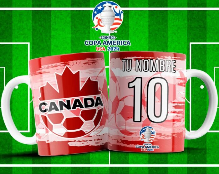 Plantillas Copa América 2024 Tazas - Image 7