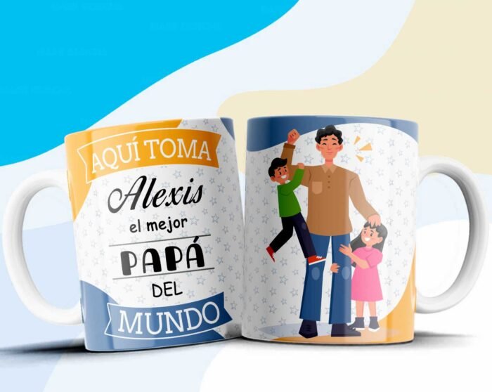 Plantillas de Tazas Día del Padre - Image 5