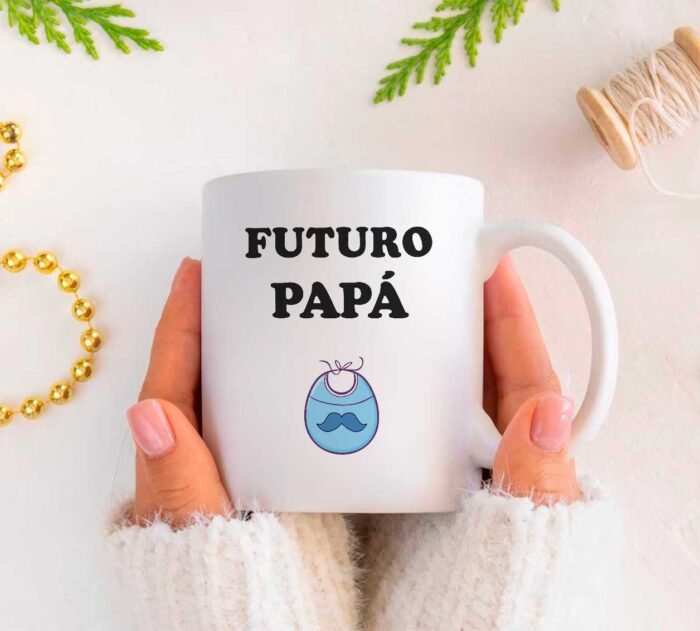 Plantillas Futuro Papá para Tazas - Image 7