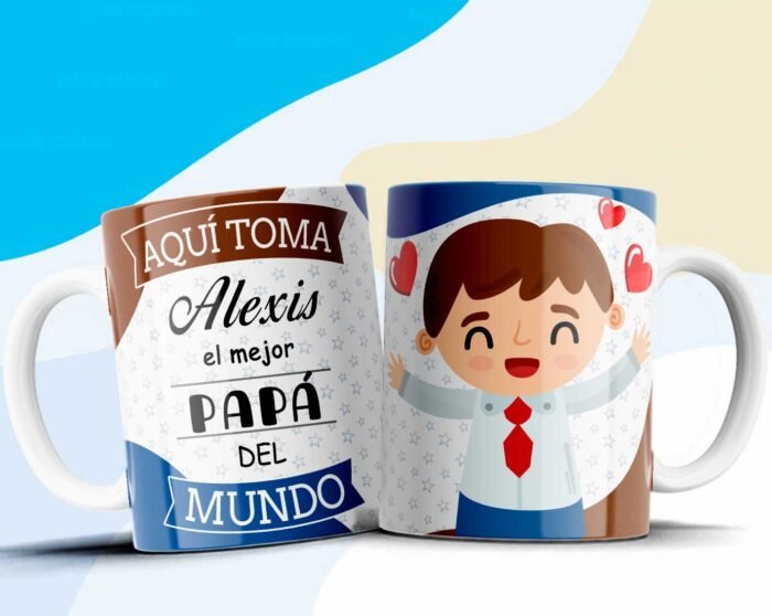 Plantillas de Tazas Día del Padre - Image 7