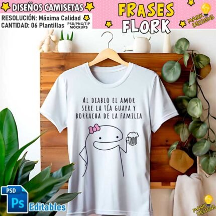 Frases Flork para Camisetas