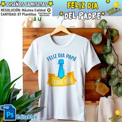 Plantillas Camisetas Día del Padre
