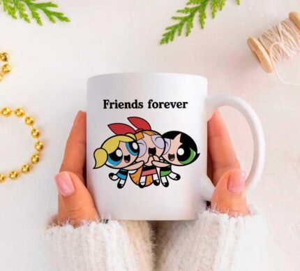 Plantillas Friends Forever Tazas