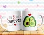 Plantillas Tu y Yo forever Tazas