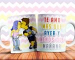 Plantillas para Parejas Tazas