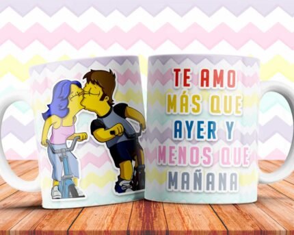 Plantillas para Parejas Tazas
