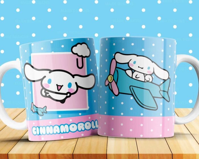 Plantillas de Cinnamoroll para Tazas