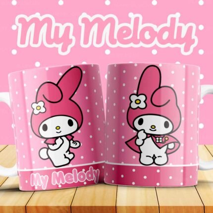 Plantillas de My Melody para Tazas