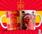 Plantillas España Campeón Eurocopa para Tazas - Image 11