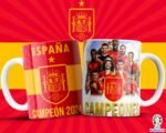Plantillas España Campeón Eurocopa para Tazas - Image 13