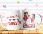 Plantillas Tu y Yo forever Tazas - Image 3