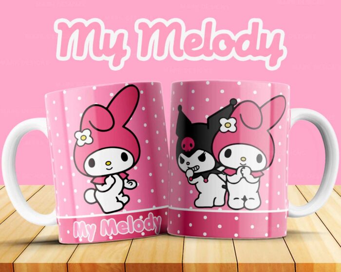 Plantillas de My Melody para Tazas - Image 4