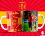 Plantillas España Campeón Eurocopa para Tazas - Image 4