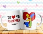 Plantillas Tu y Yo forever Tazas - Image 5