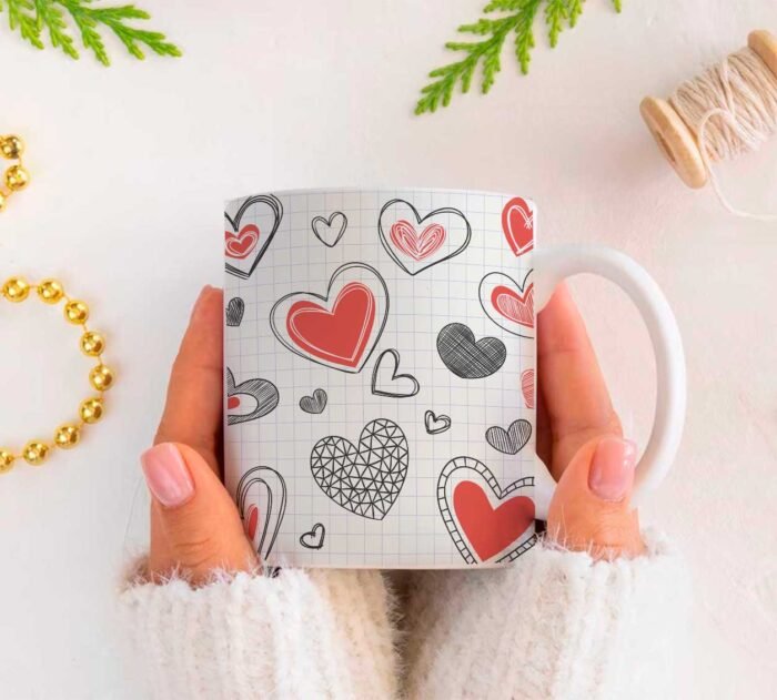 Plantillas de Corazones para Tazas - Image 5