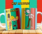 Plantillas Hey Arnold para Tazas - Image 5